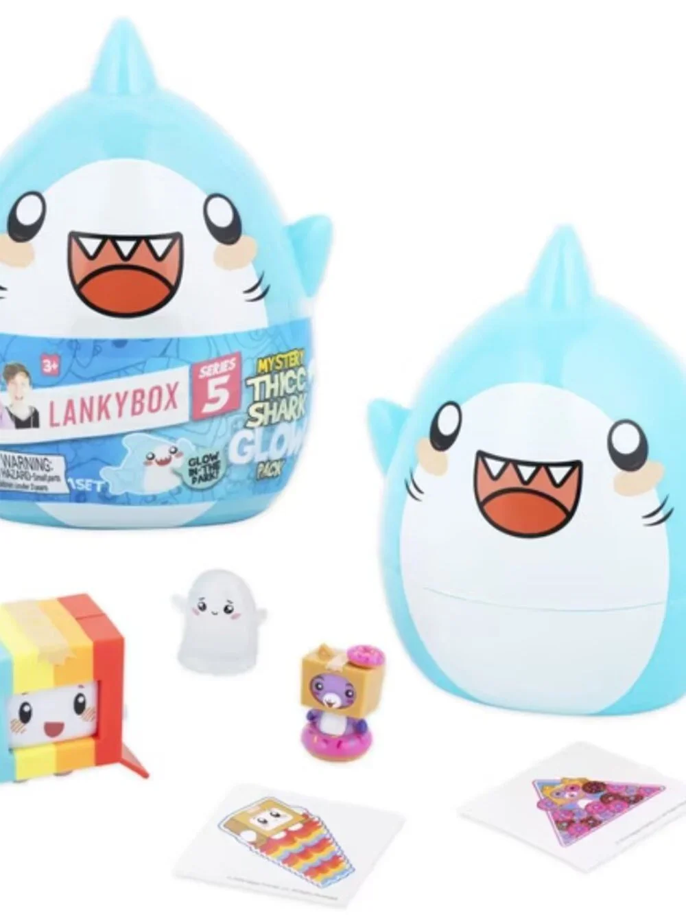 LankyBox Mystery Thicc Shark Glow Pack Series 5